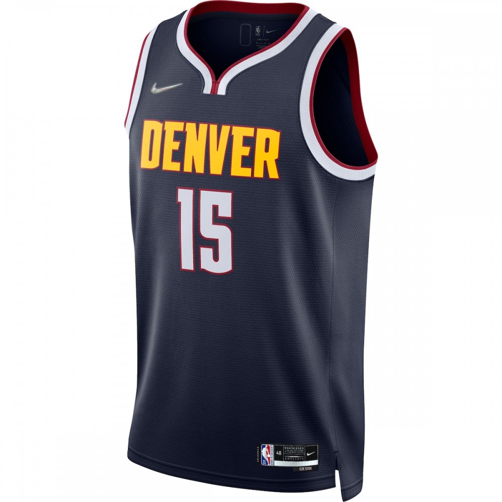 Nikola Jokic Denver Nuggets 2021/22 Diamond Swingman Jersey - Icon Edition - Navy-Pro Kit Vault | Brand New 26/27 Sports Jerseys